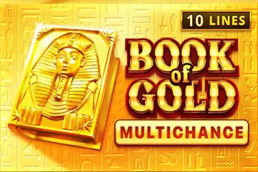 Book of Gold Multichance slot by Playson